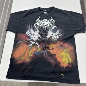 Nike Sportswear nike air Graphic Tee Black Short Sleeve T-Shirt Mens L